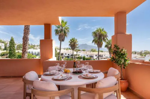 Penthouse with Sea mountain & Golf view