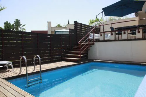 Private pool luxurious villa with mountain views