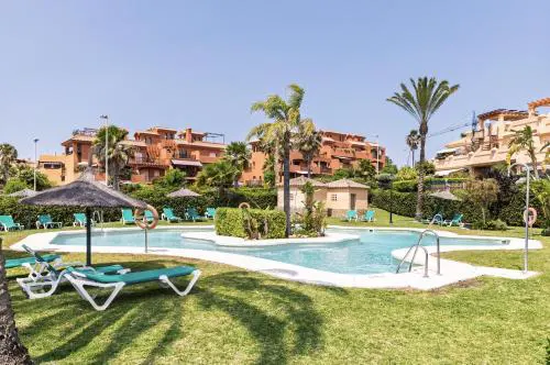 Townhouse with ocean views, BBQ, elevator, padel and pool - COSTA GALERA PARK 25
