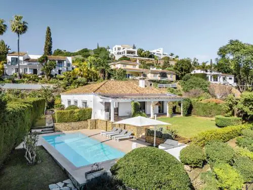 Villa Capricho Front Golf Pool Views