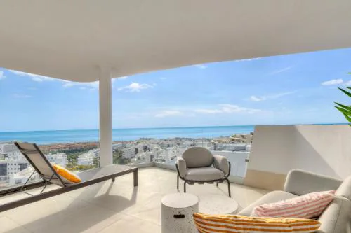Elegant holiday home in Higueron with stunning sea views