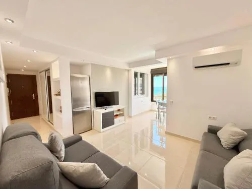 Las Palmeras BeachFront and Pool Cozy Apartment