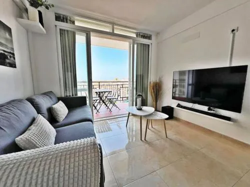 Luminoso y magnífico apartamento de playa