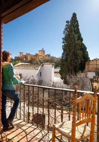 Breathtaking Alhambra view balconies, Albaizyn