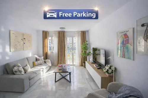 Cozy central apartment with FREE parking