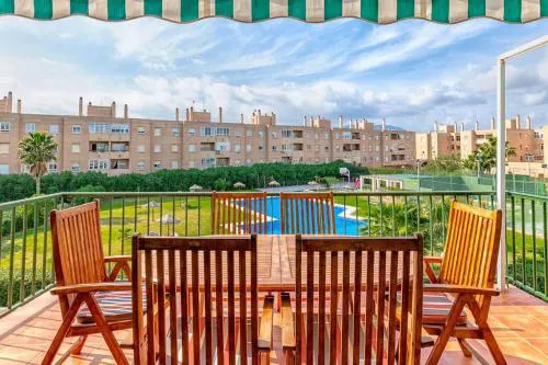 Dúplex en Guadalmar junto al mar