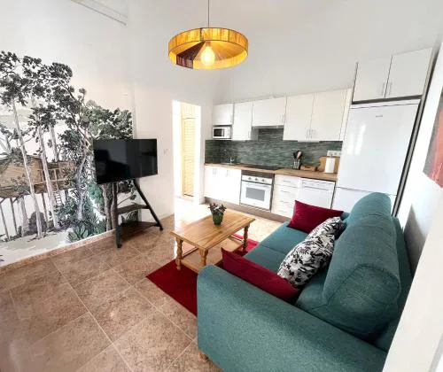Encantadora casita con patio