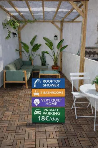 Historic Center private Terrace