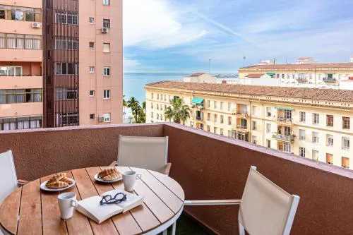 Malaga Center Flat Beach & Terrace