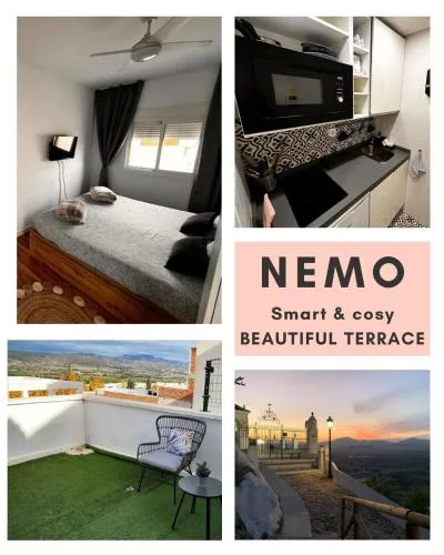 Nemo - Pequeño apto con terraza y vistas increíbles