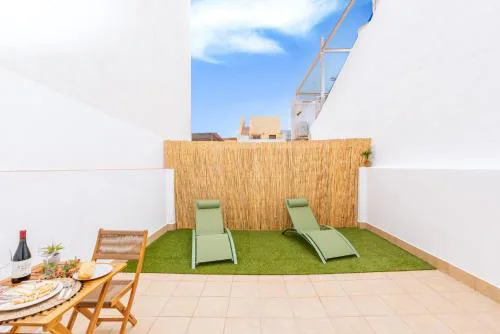 WintowinRentals Huelin Houses con Terraza Chill Out