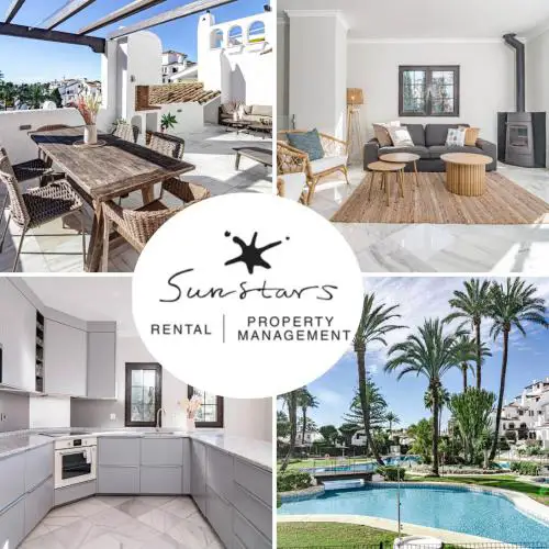 Aldea Blanca, Puerto Banus with Sea view
