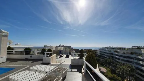 Amazing modern penthouse with panoramic view