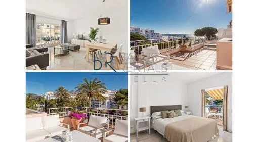 Ático en Puerto Banús frente al mar