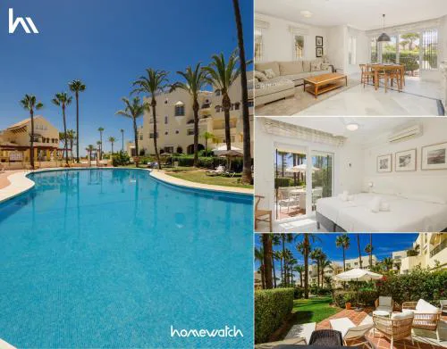 Cozy apartment with terrace and access to the beach, in Elviria, Marbella East