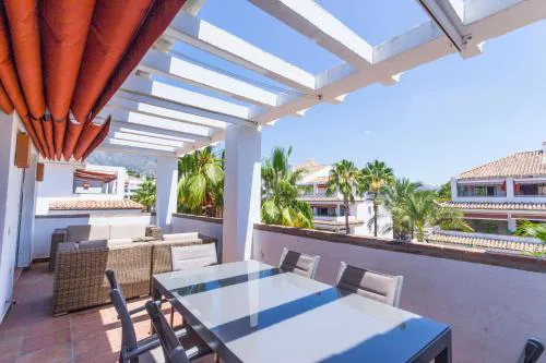 Las Cañas Beach ático 3 dorm milla de Oro Marbella