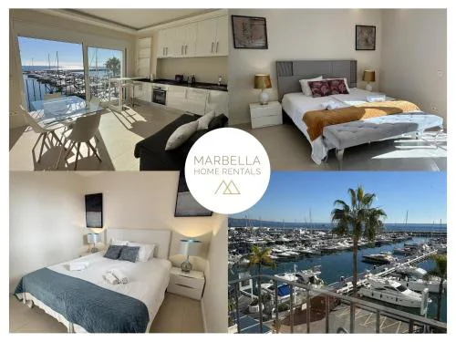MARBELLA HOME RENTALS - Frontline 2BR Penthouse, Puerto Banus