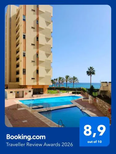 Sea View 2BR Beachfront & Cozy Balcony Marbella