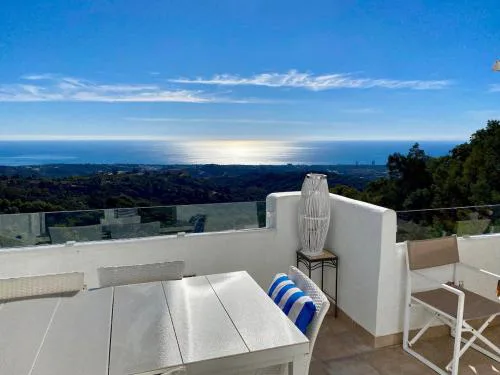 Spectacular sea view La Mairena Golf & Paddle & tennis included