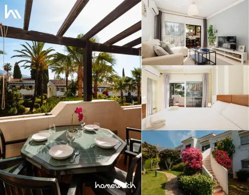 Vacation home in the best location, with terrace and pool in Marbella Center