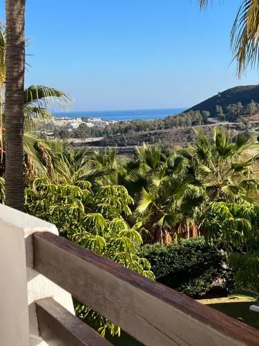 Modern Sea & Golf View 2-Bedroom Apartment with Pool and Terrace in Mijas