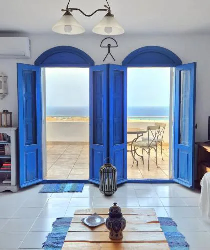 La Atalaya, Terraza con vistas al mediterráneo