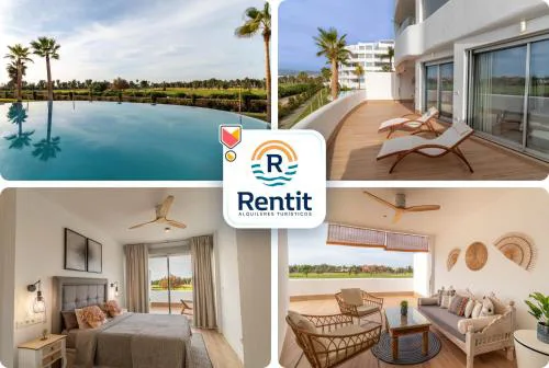 RentitSpain - Playa Granada - Apartamento Serena con Terraza con Vista al Golf