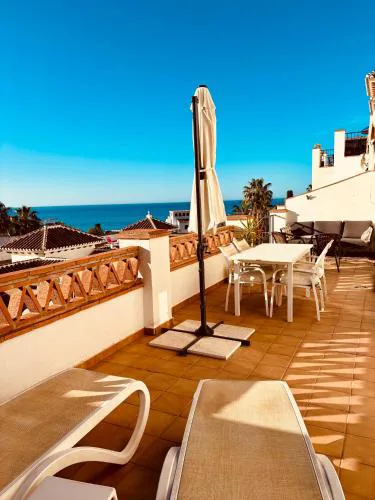 Burriana Beach, Pool, big terrace, superb Seaviews