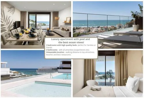 Luxury 3bed-Apartment with Stunning Sea Views