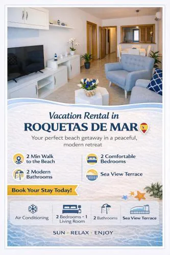 Apartment las sirenas -WiFi 100 Mb-, Sea view