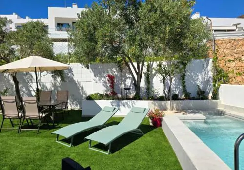 Apartamento Anzuelo con piscina privada
