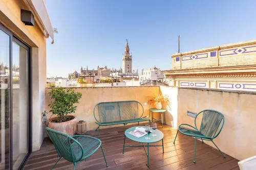 Duplex con Terraza Privada y vistas a la Catedral