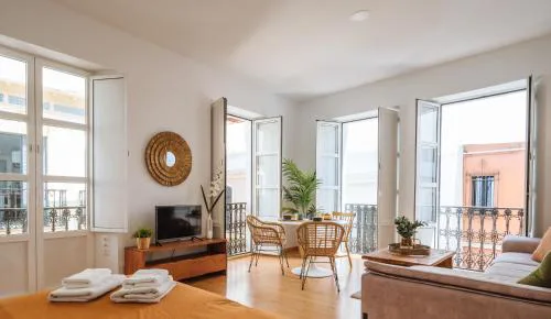 Hostly Rivero 2A Center loft-Fibre-communal terrace-Parking Optional-CLess