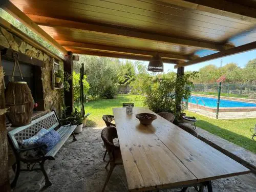 Chalet Valdevaqueros - Gran piscina y 5 min playa