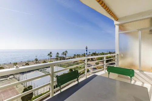 A&N Beachfront Sea View Studio with Terrace