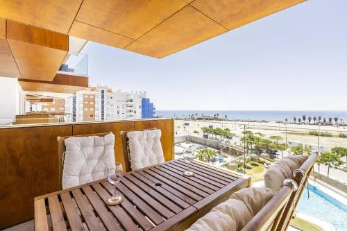 A&N Ocean View Family Apartment with Pool & Parking