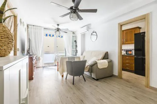 A&N Torre del Mar Lighthouse Beach Apartment Terrace