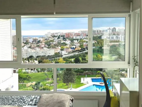 Estudio vistas campo golf y piscina