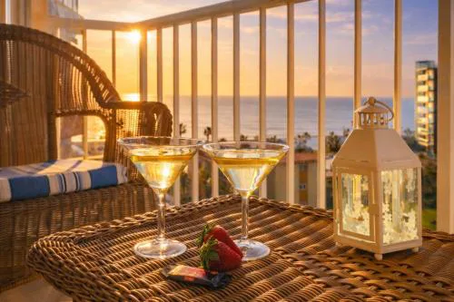 Terraza 1ª Línea con Vistas en Playamar THE GREEN DOOR