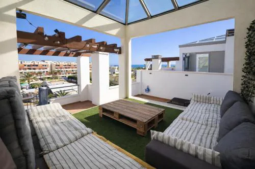 Brisas de Vera Ático Solárium con Vistas al Mar Parking Gratis