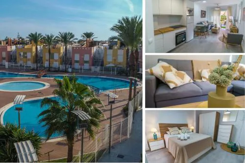 NUEVO en Vera # Playa a 8min # Relax # WIFI # Smart TV # Apartamento
