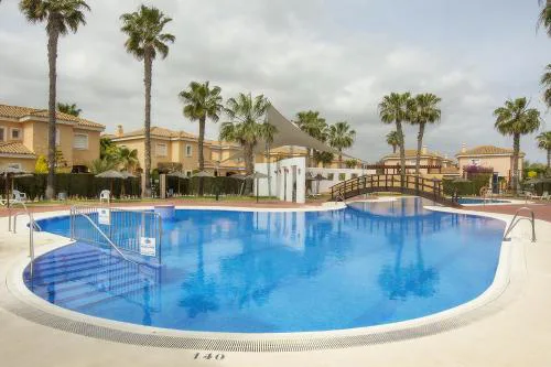 Vera Playa Chalet Adosado Jardín Piscina Parking
