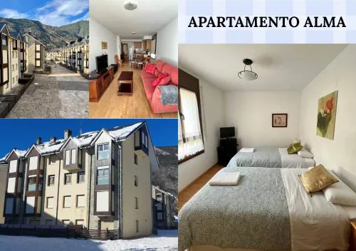 Apartamento Alma centro Biescas l WIFI l Parking