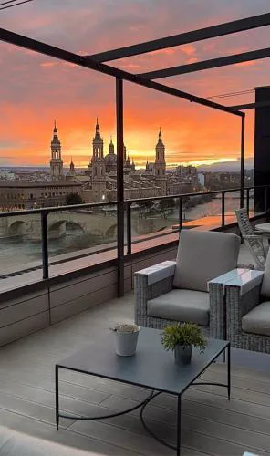 Ático mejores vistas al Pilar jacuzzi y garaje