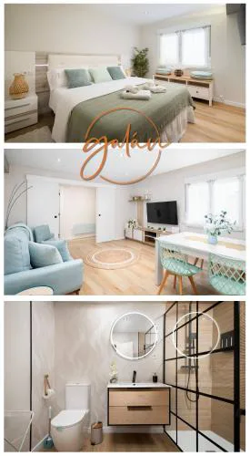 Galán Apartamento, amplio, moderno y céntrico, cama king size y parking opcional