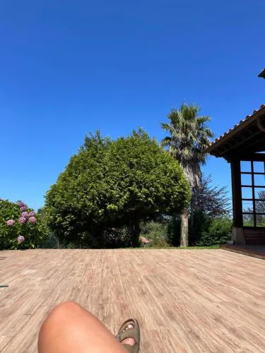 Casa La Bolera Casa de dos plantas porche y jardín