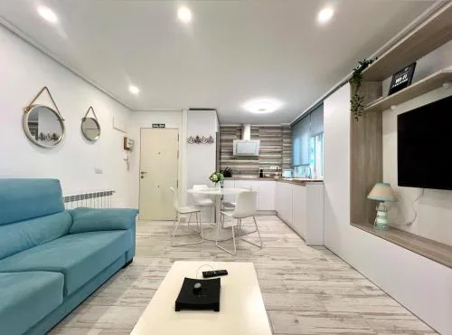 3 rooms apartment close beach