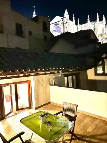 Apartamento Canónigo - terraza con vistas