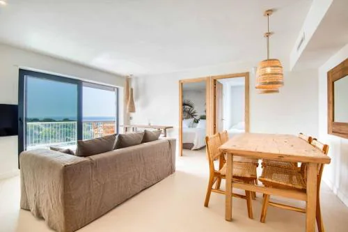 An apartment with an ocean view