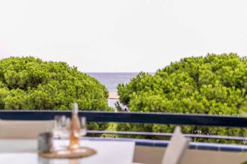 Beachfront sea view, 75m size and parking